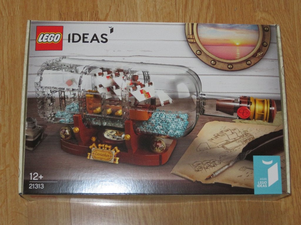 LEGO 21313 Ideas Schip in een Fles nieuw, Kinderen en Baby's, Speelgoed | Duplo en Lego, Lego, Nieuw, Ophalen of Verzenden, Ideas