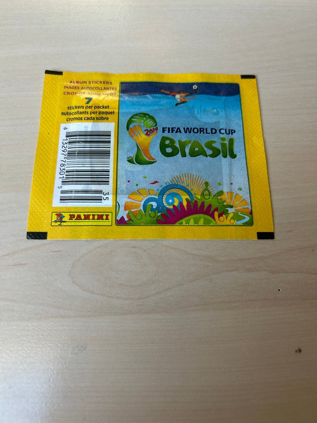 Panini FIFA World Cup Brasil 2014 Stickerpakje, Ophalen of Verzenden, Nieuw, Sport