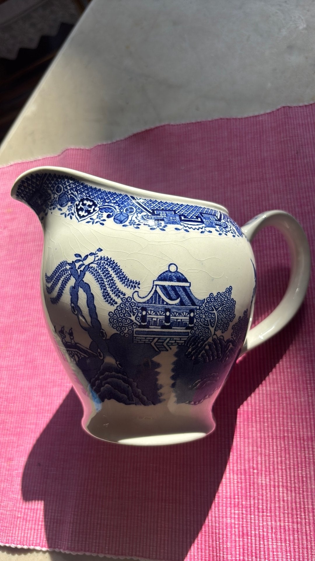 Woods ware Willow melkkan, Ophalen of Verzenden