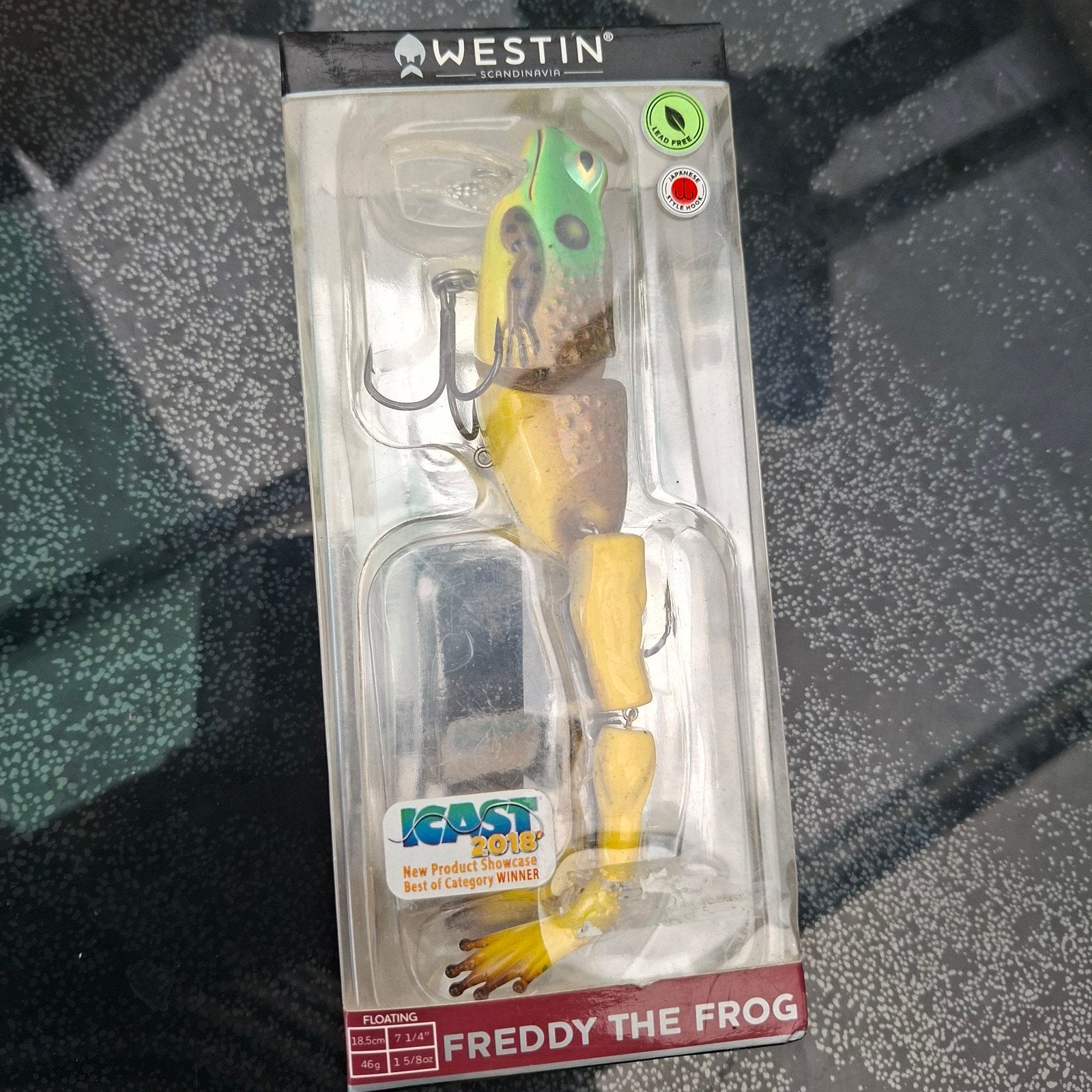 Westin Freddy the Frog Kunstaas - Nieuw in verpakking, Ophalen of Verzenden, Nieuw, Kunstaas