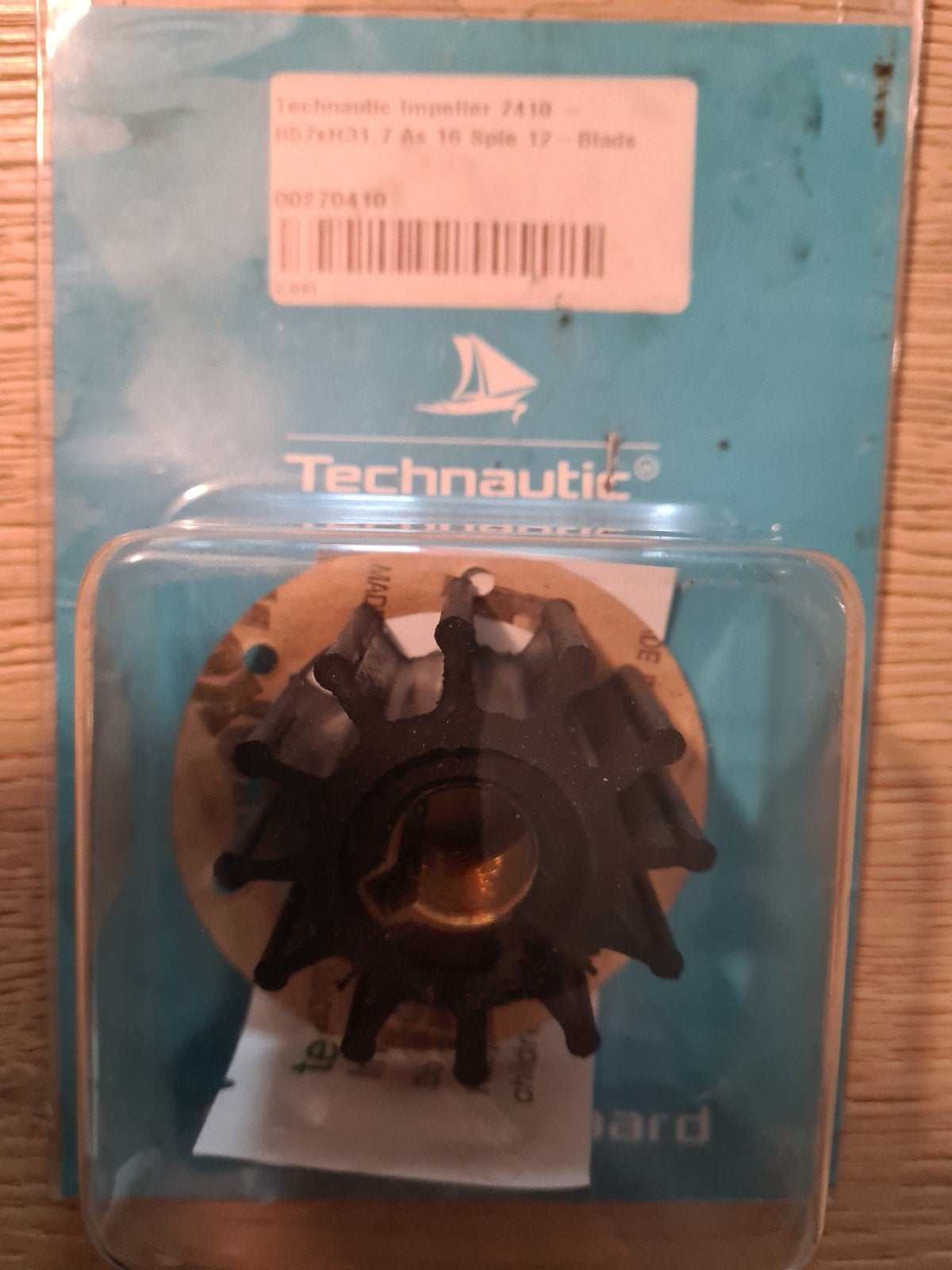 Impeller,  Jabsco en Johnson, Watersport en Boten, Accessoires en Onderhoud, Ophalen of Verzenden, Nieuw, Motor en Techniek