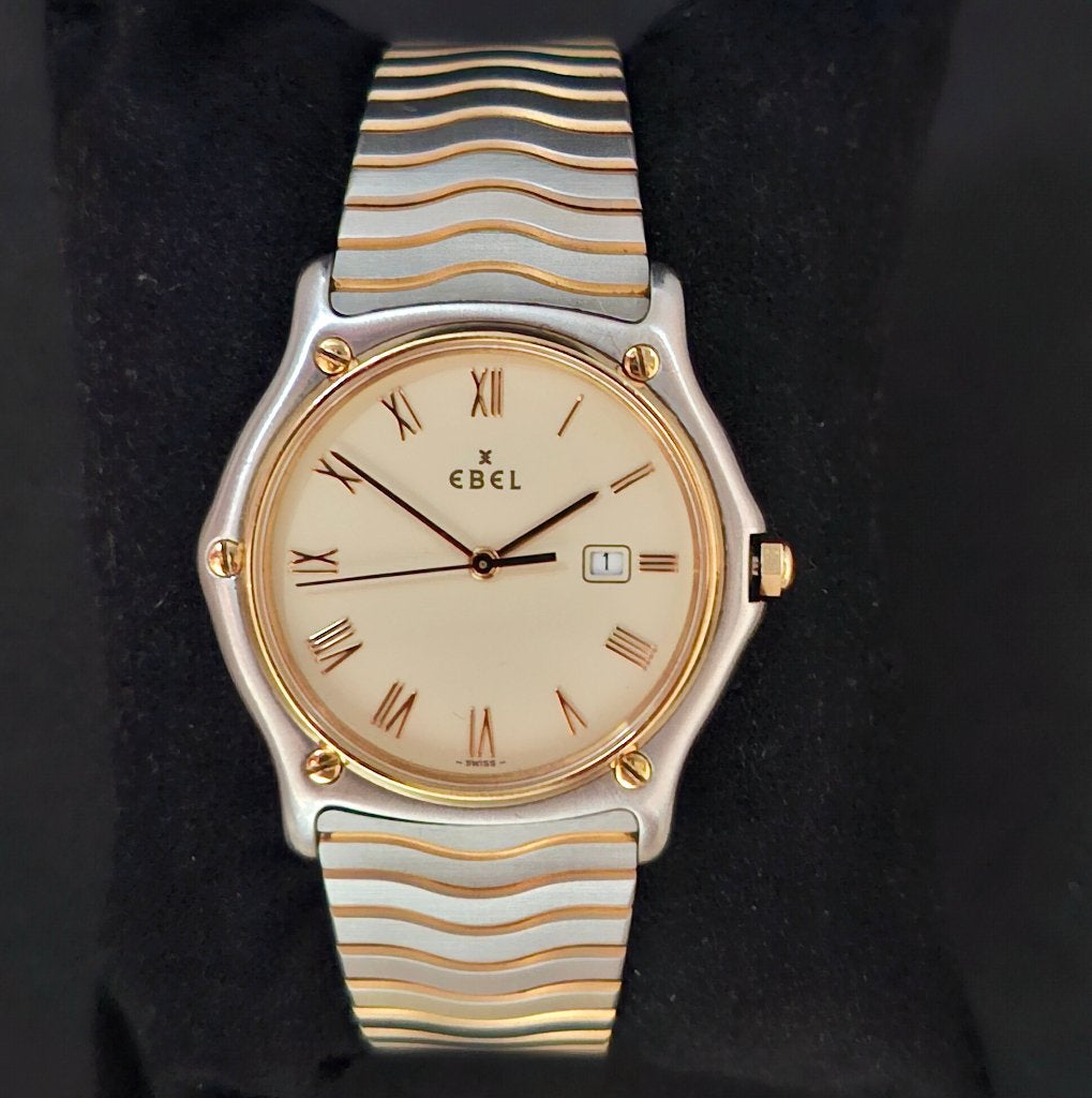 Ebel Sport Classic Wave horloge. In nieuwstaat., Overige merken, Staal, Polshorloge, Ophalen of Verzenden