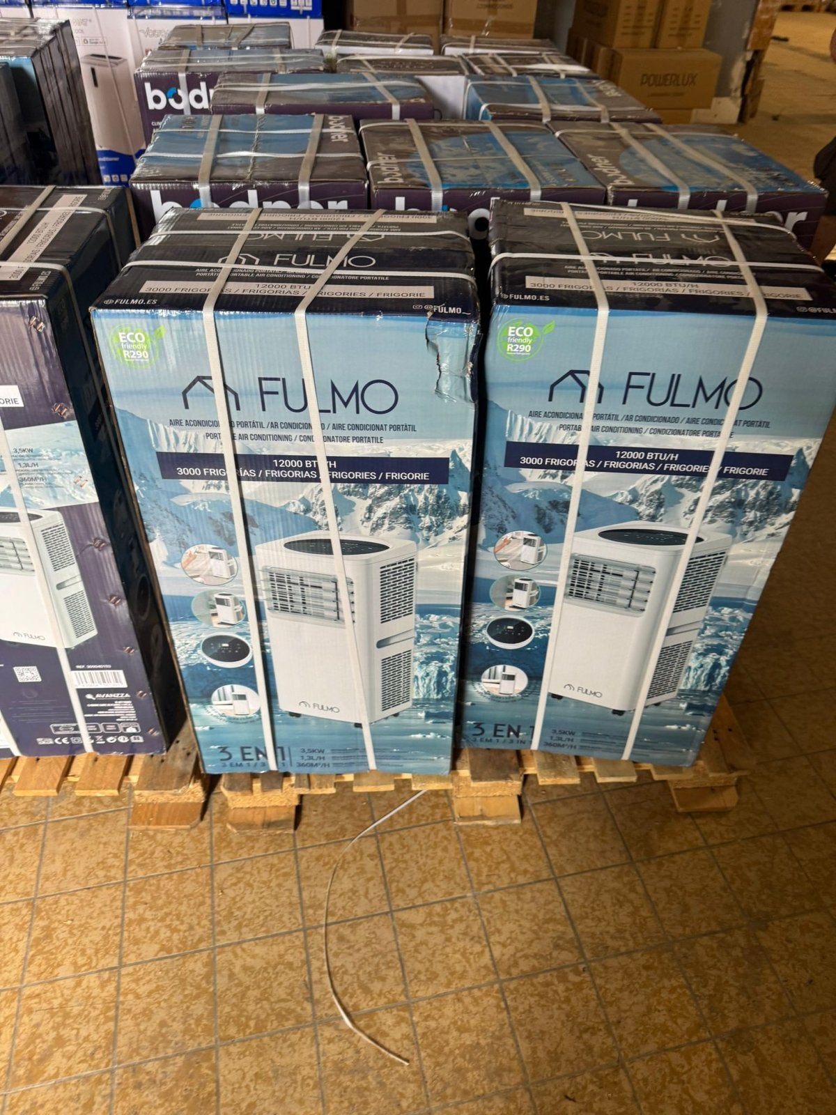 Nieuwe Mobiele Airco's - Fulmo, Kuban, Voltomate, Ophalen, Nieuw, 3 snelheden of meer, Koelen en Ontvochtigen