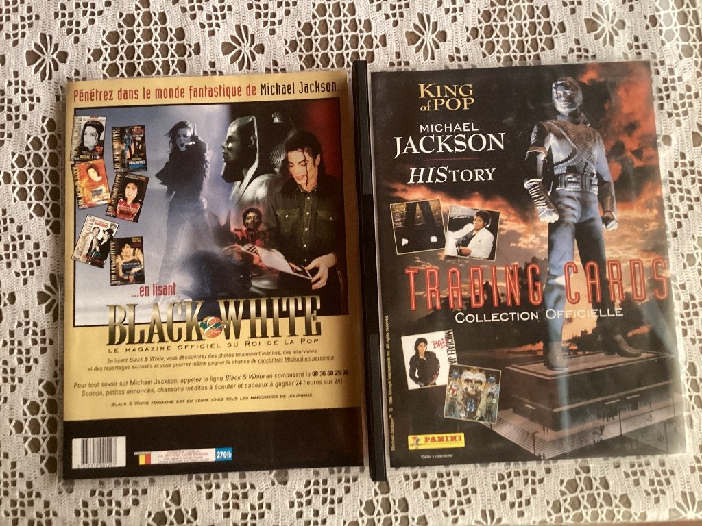 Panini album trading cards KING of POP MICHAEL JACKSON, Verzamelen, Ophalen of Verzenden, Gebruikt