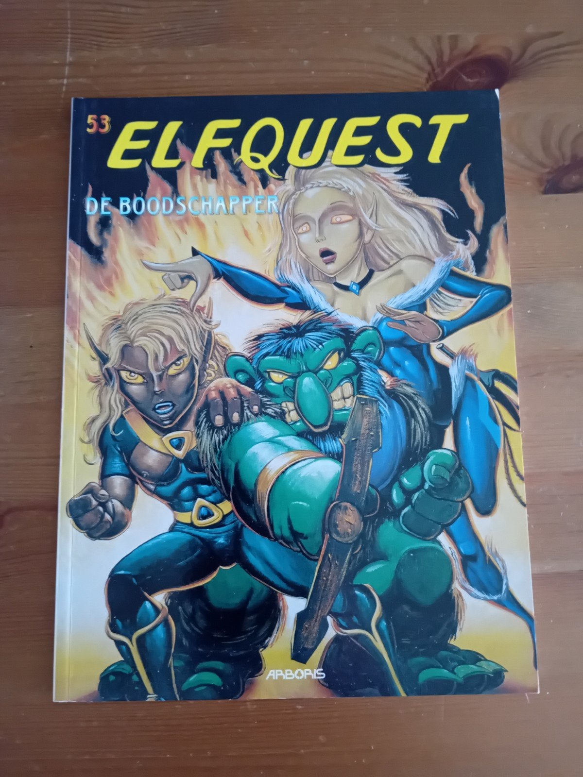 Elfquest 53: De Boodschapper - Stripboek, Boeken, Fantasy, Ophalen of Verzenden