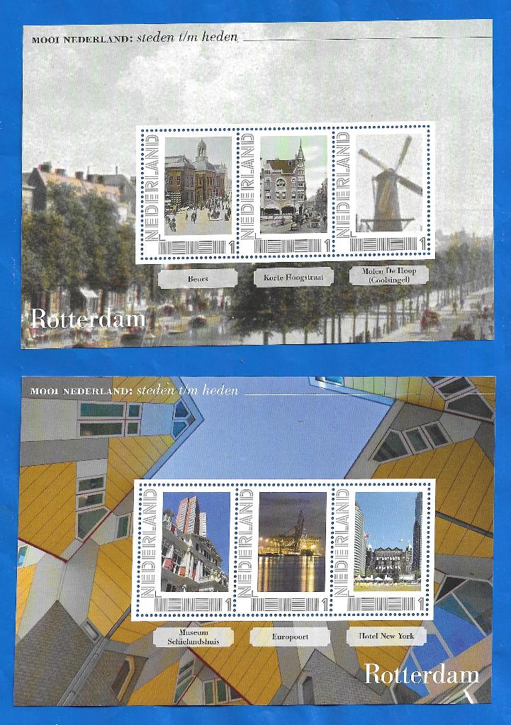 Rotterdam, Mooi Nederland Steden t/m Heden 1 & 2, Postzegels en Munten, Verzenden, Na 1940, Postfris