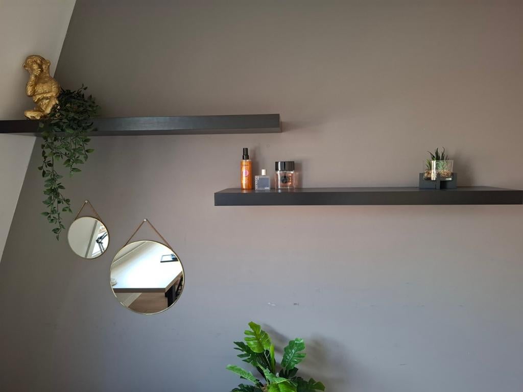 IKEA LACK wandplank - Zwart (110x26 cm), Ophalen of Verzenden