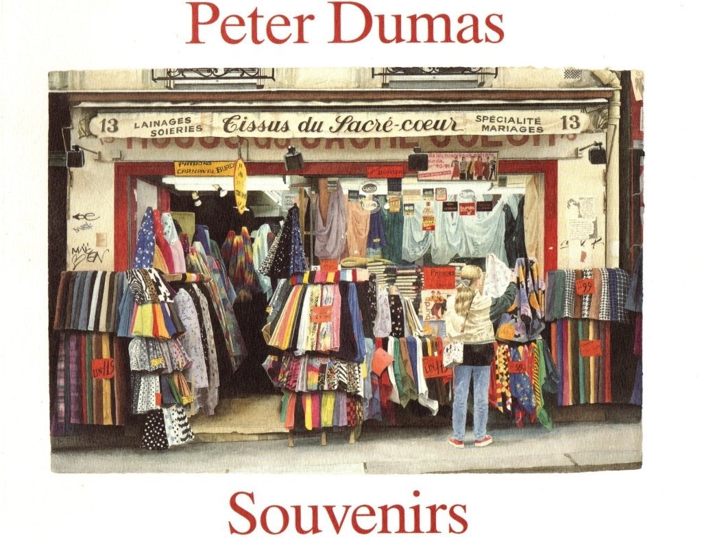 Kunstboek Souvenirs van Peter Dumans, Ophalen of Verzenden, Zo goed als nieuw, Schilder- en Tekenkunst, Peter Dumas