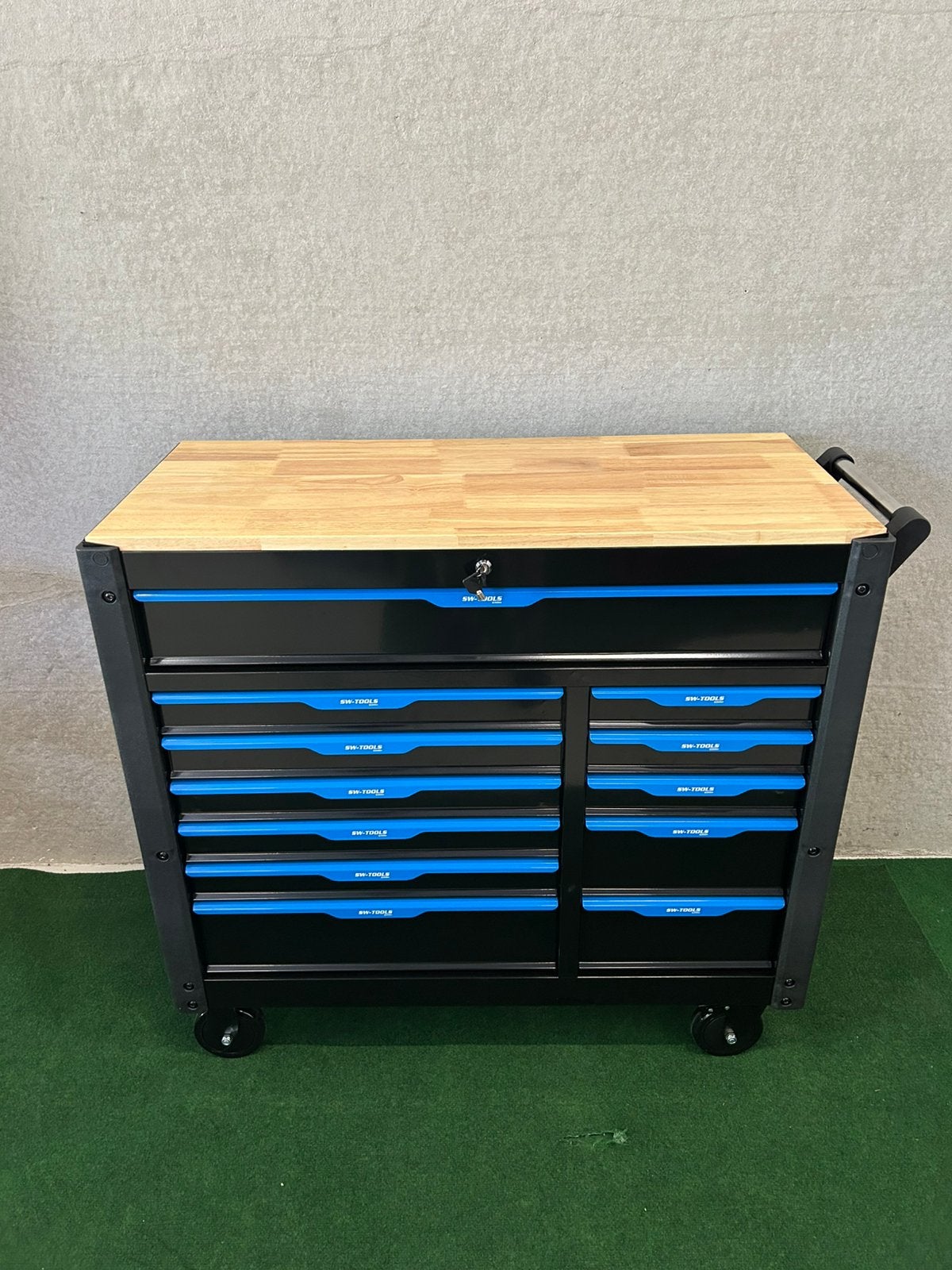 Nieuwe XL 12 lades topkwaliteit gevulde gereedschapwagen, Sw tools, Nieuw, Sw tools, Ophalen