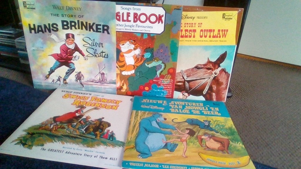 lp`s kinderen en jeugd, Cd's en Dvd's, Ophalen of Verzenden, Zo goed als nieuw, Verhaal of Sprookje, 12 inch