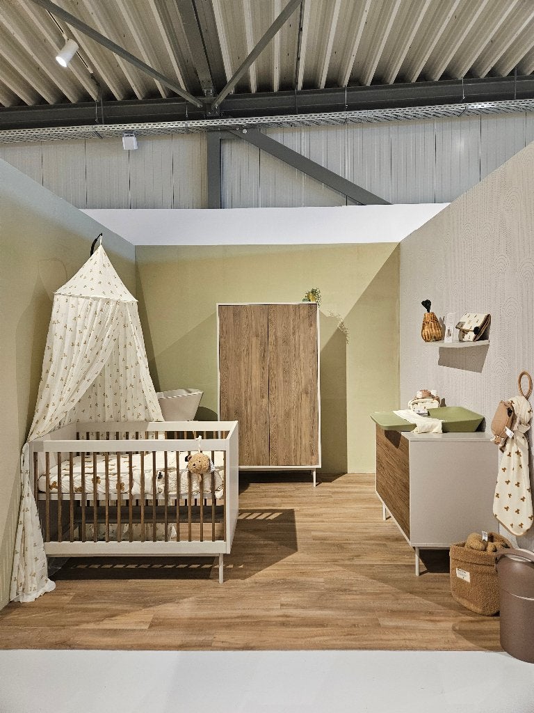 Europe Baby Japandi Babykamer 3-delig, Ophalen, Zo goed als nieuw