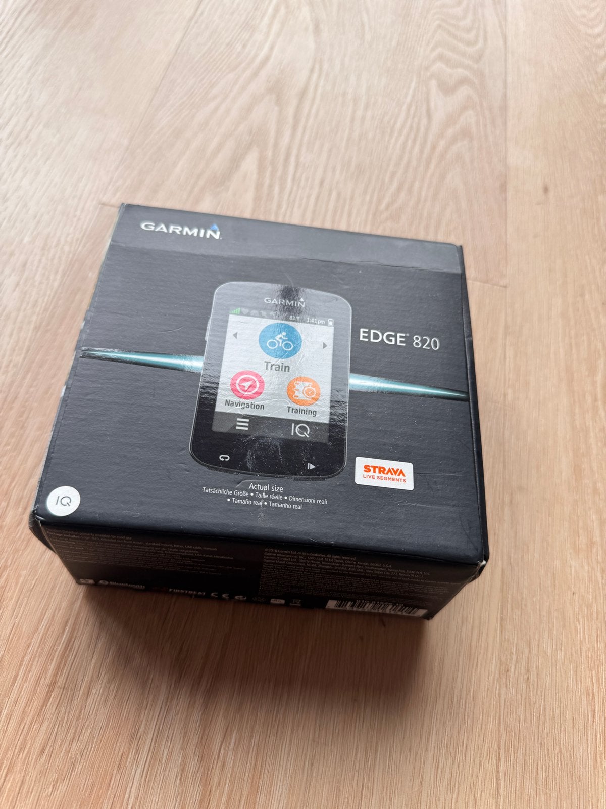 Garmin Edge 820 incl toebehoren, Ophalen of Verzenden, Gebruikt