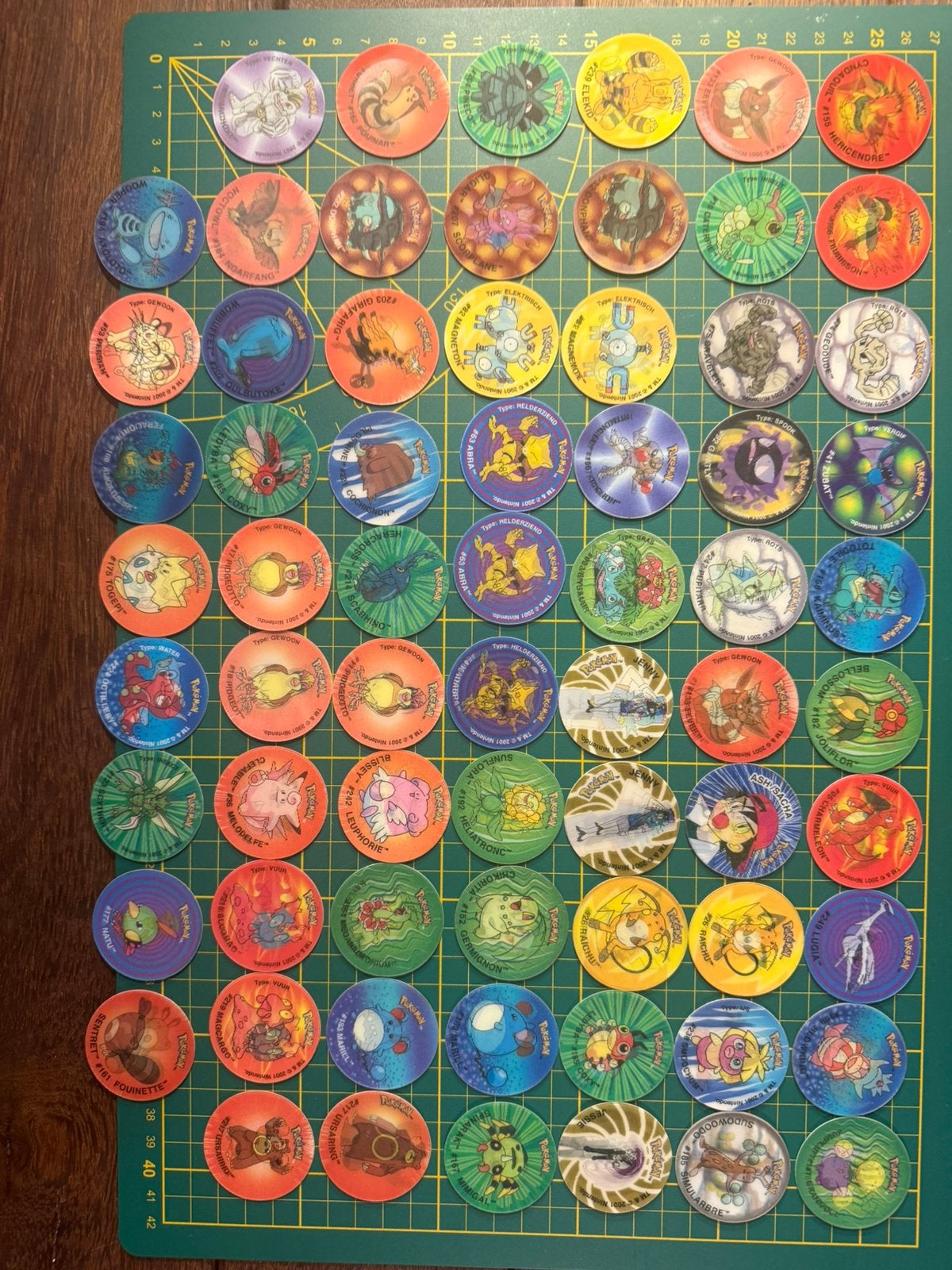 Original Vintage Rare Pokémon 3D Ribble Flippo’s, Verzamelen, Ophalen of Verzenden, Losse flippo's