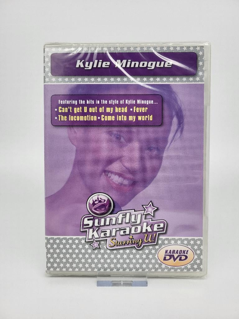 Kylie Minogue - Sunfly Karaoke - DVD PAL Sealed, Cd's en Dvd's, Alle leeftijden, Ophalen of Verzenden, Nieuw in verpakking, Muziek en Concerten