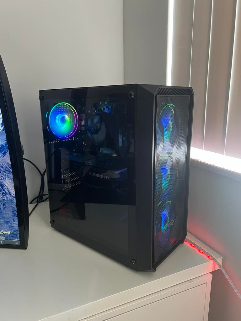 Gaming PC RTX 4060, Computers en Software, Desktop Pc's, Ophalen, Zo goed als nieuw, Gaming, SSD