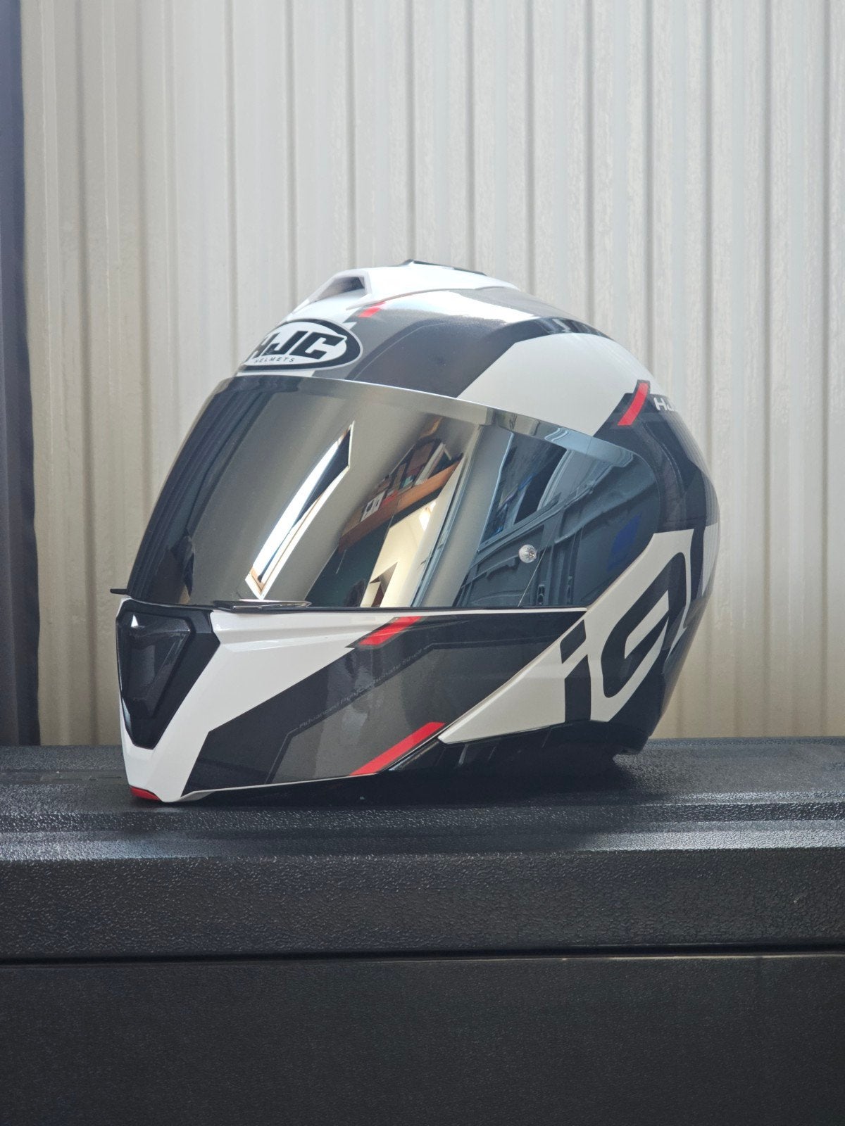 Systeemhelm HJC i90 + 2 vizieren, Motoren, Kleding | Motorhelmen, M, HJC, Ophalen of Verzenden, Integraalhelm