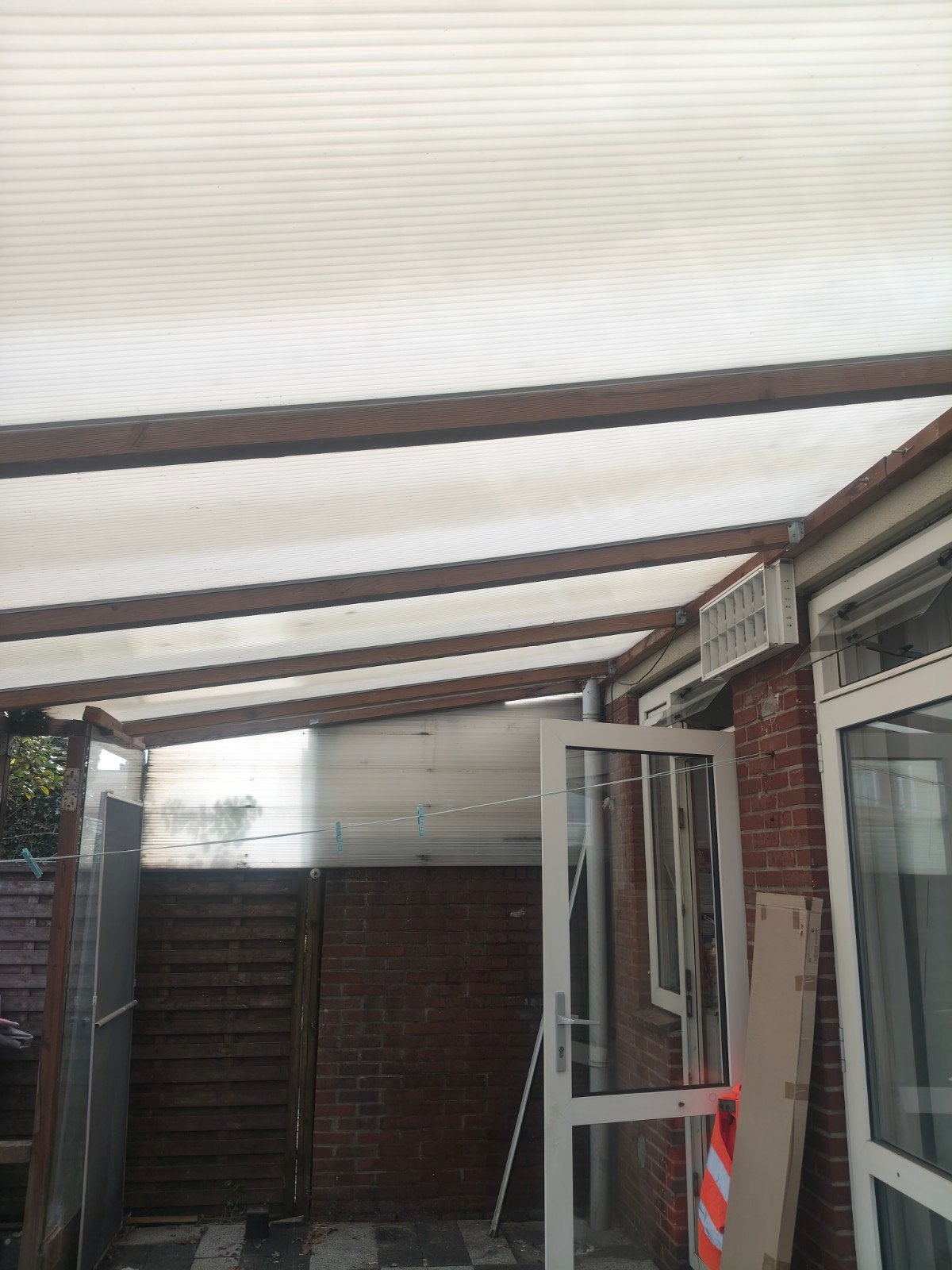 Gebruikte overkapping ophalen Apeldoorn, Tuin en Terras, Ophalen, Gebruikt, Overige typen