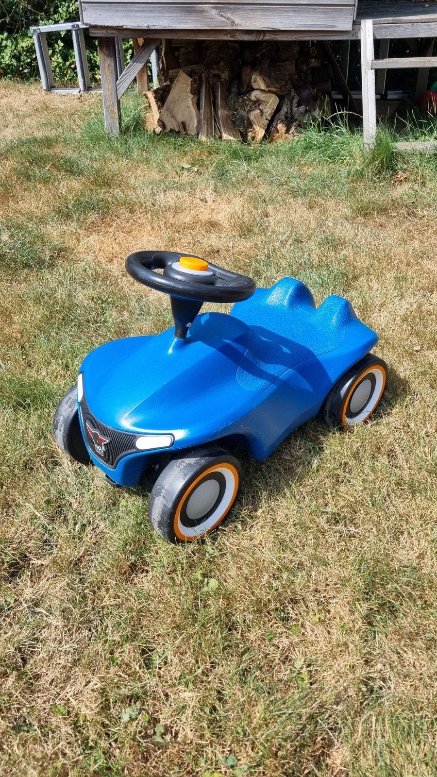 BIG Bobby Car Classic Loopauto Blauw, Kinderen en Baby's, Speelgoed | Buiten | Voertuigen en Loopfietsen, Ophalen of Verzenden