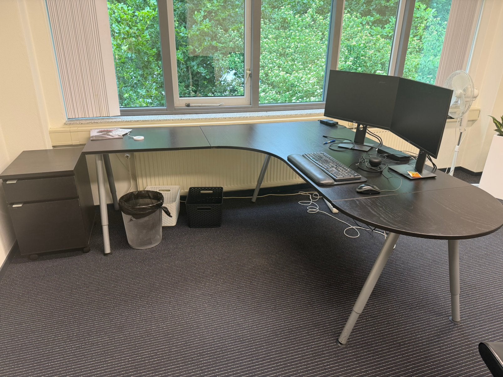 Partij kantoormeubilair te koop ivm verhuizing(deels gratis), Ophalen, Gebruikt, Werkplek, Complete inventaris