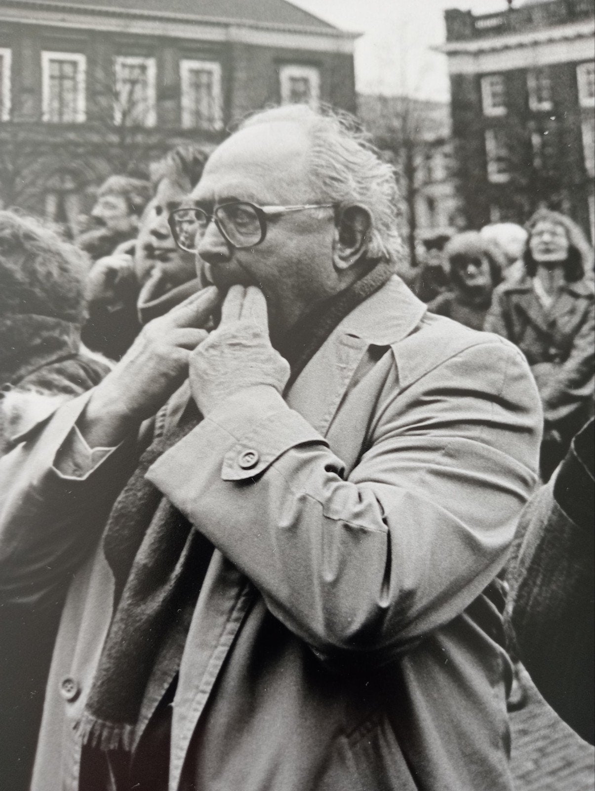 Evelyn Jacq 1997 protest drugsoverlast Den Haag, Ophalen of Verzenden, Voor 1940, Zo goed als nieuw, Overige onderwerpen