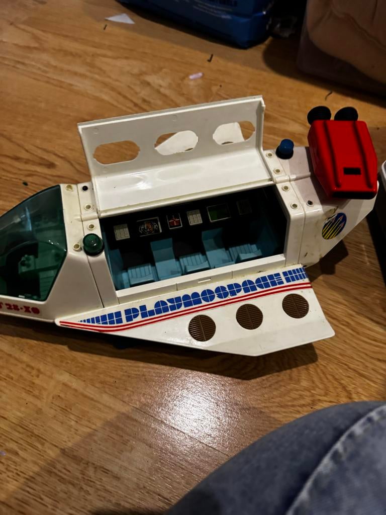 Grote partij Playmobil met schip en ruimteschip, Ophalen of Verzenden, Gebruikt, Overige typen