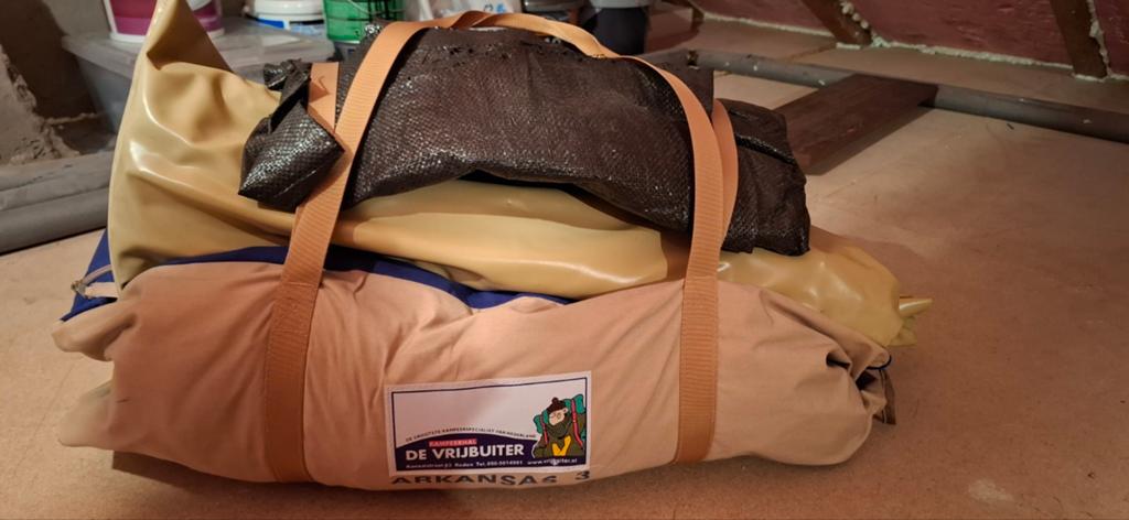 De vrijbuiter Arkansas 3 tent, Ophalen of Verzenden, Gebruikt