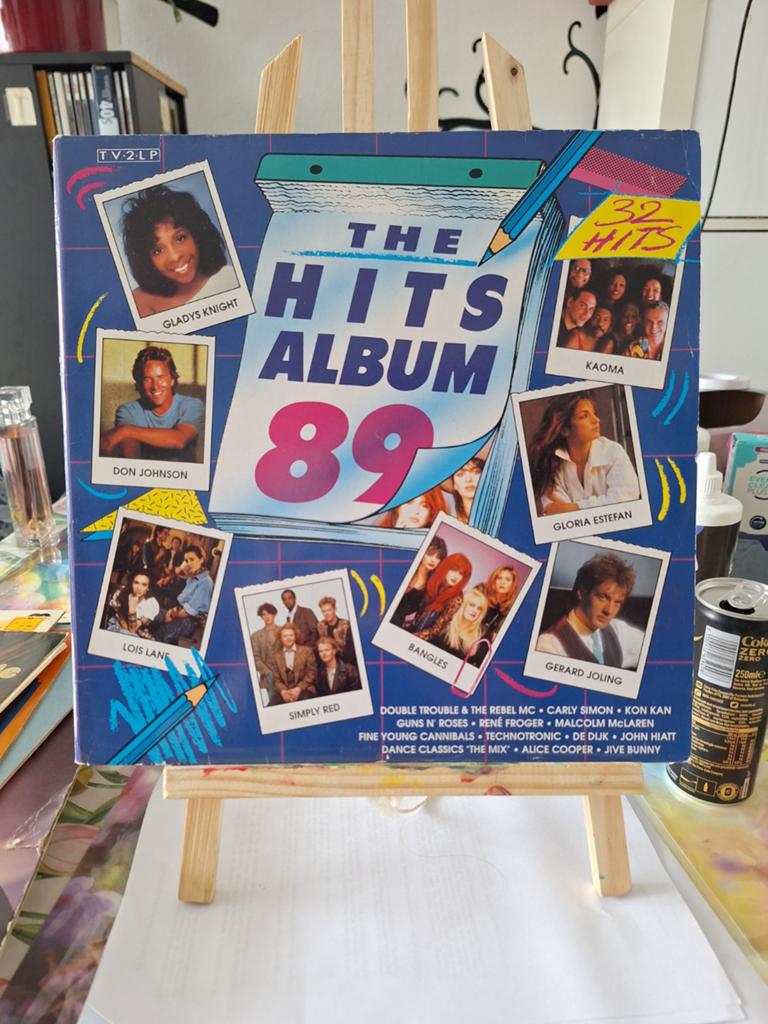 The Hits Album 89 - Dubbel LP met 32 hits uit 1989, Cd's en Dvd's, Vinyl | Pop, Complilatie, Ophalen of Verzenden, Gebruikt, 12 inch