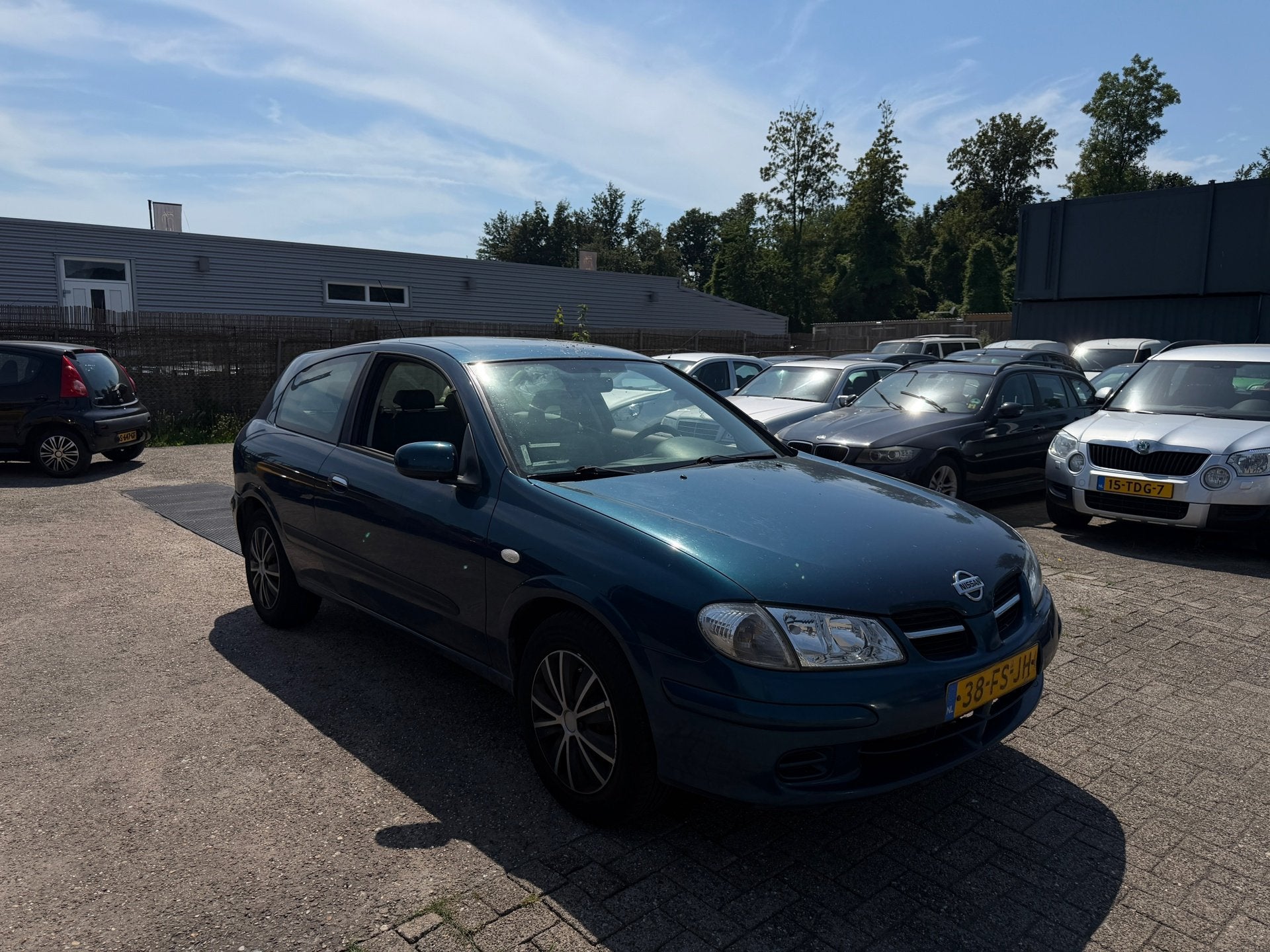 Nissan Almera 1.8 Ambience Incl NW Keuring, Auto's, Gebruikt, 4 cilinders, Blauw, Origineel Nederlands