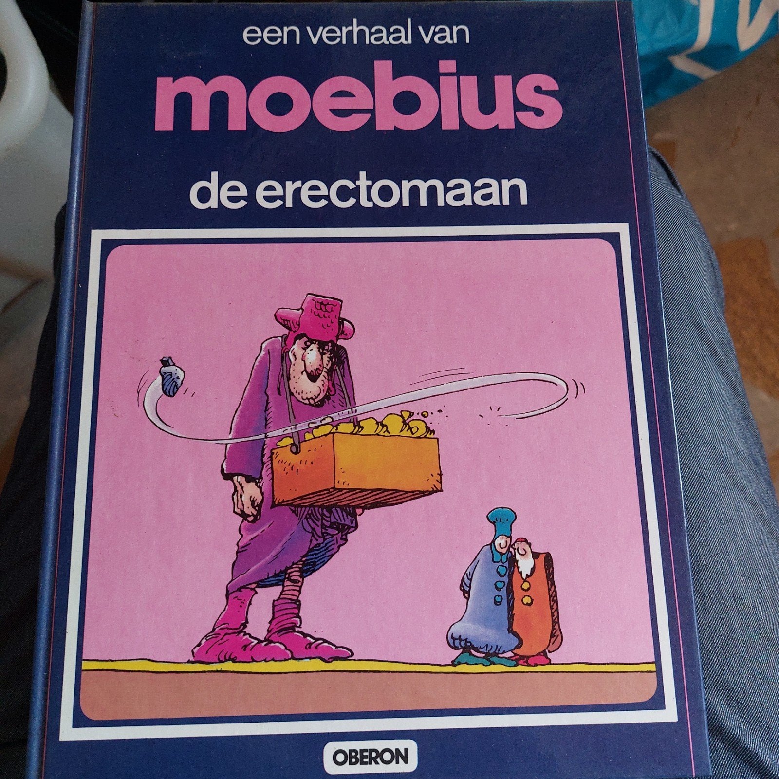 Moebius - De Erectomaan - Stripboek, Boeken, Stripboeken, Ophalen of Verzenden