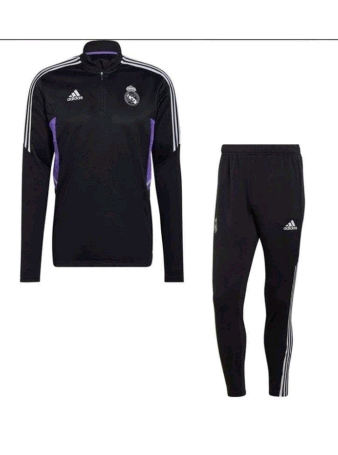 Real Madrid trainingspak maat M, Ophalen of Verzenden, Zo goed als nieuw, Zwart