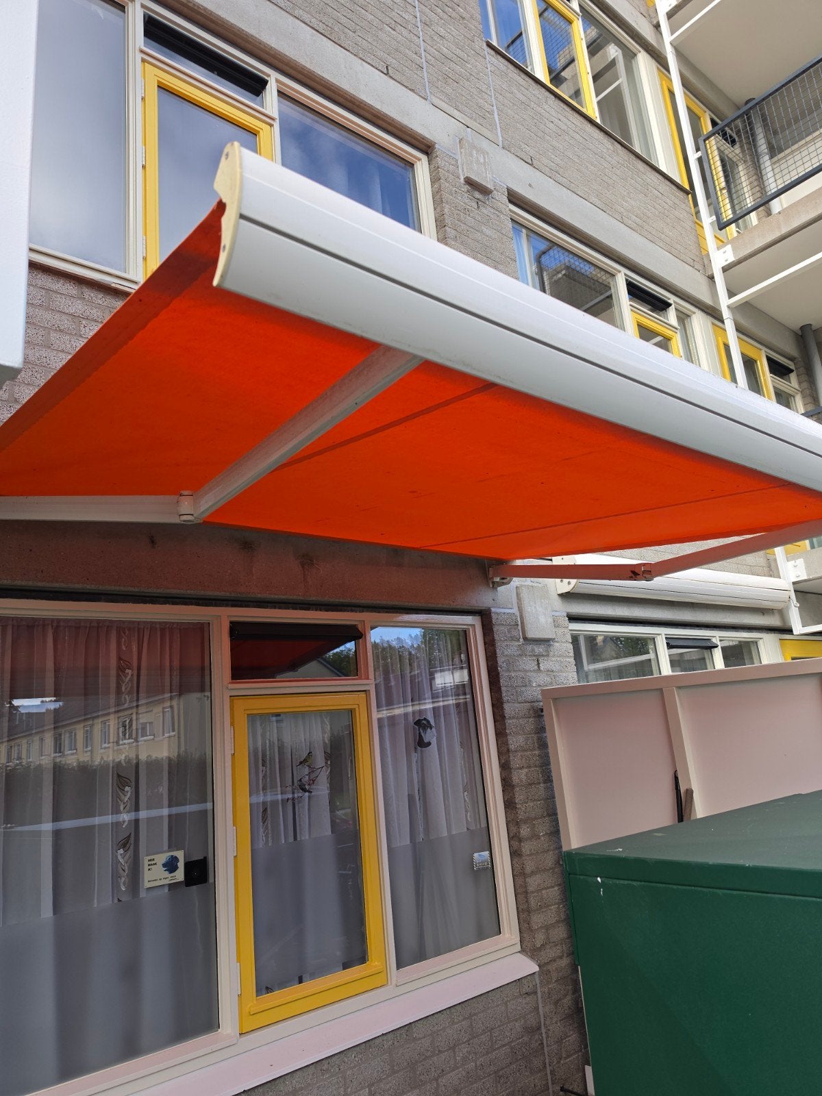 te koop zonnewering 2.00 uitval 2.60 breed, Ophalen, Gebruikt, 150 tot 300 cm, 250 cm tot 450 cm