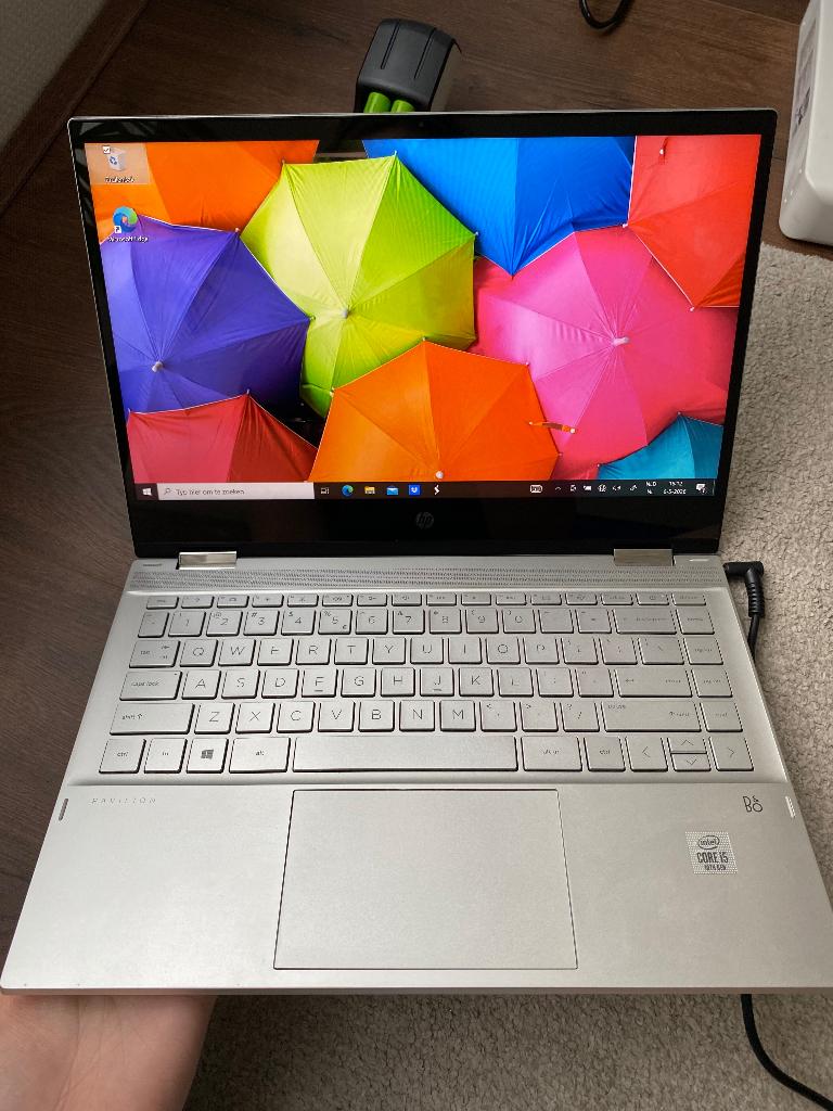 Hp laptop met touch screen + touchscreen pen, Computers en Software, Hp, 2 tot 3 Ghz, Qwerty, 8 GB