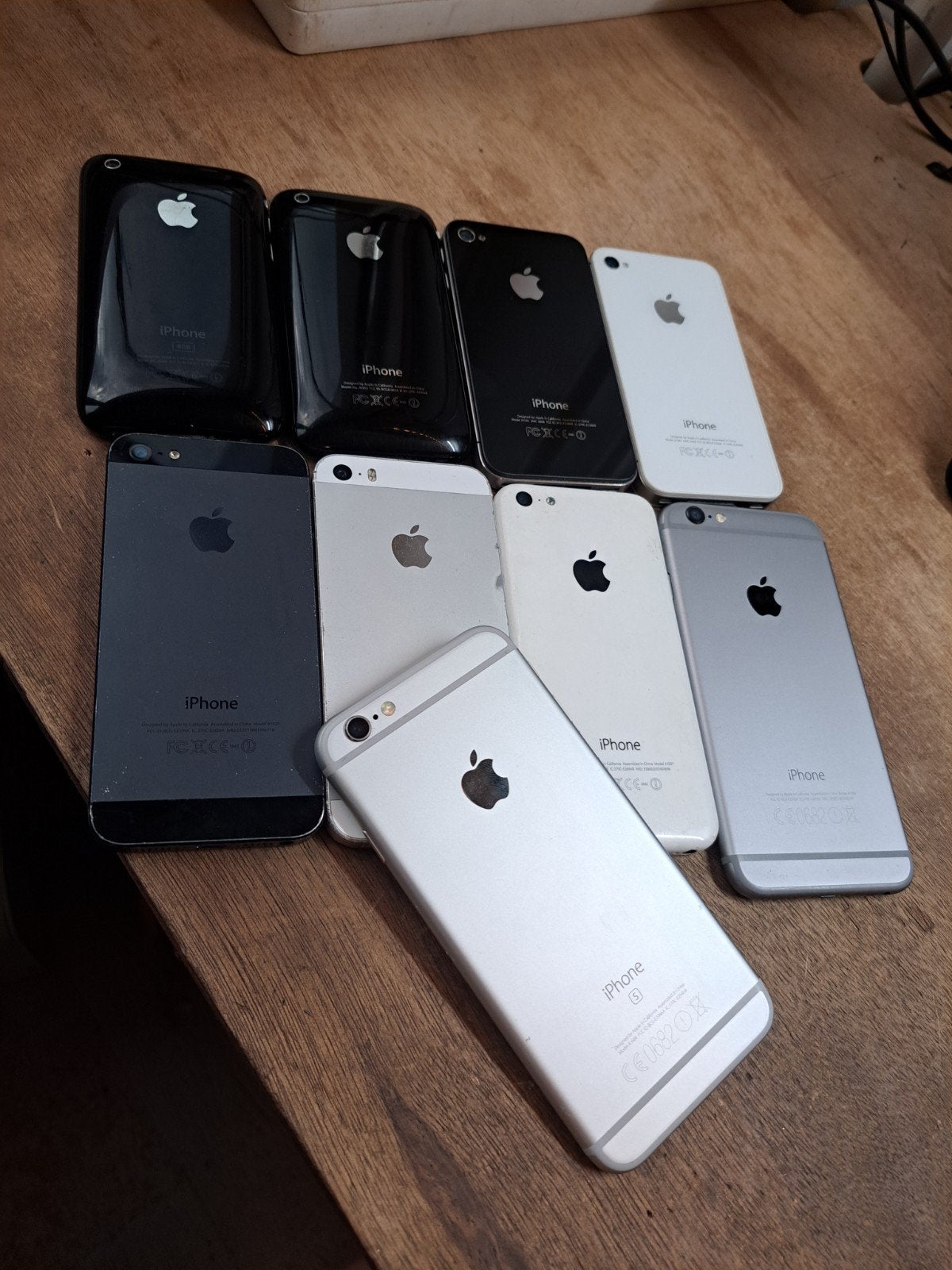 Partij iPhone 3G t/m iPhone 6S, Ophalen of Verzenden, Gebruikt, Geen camera