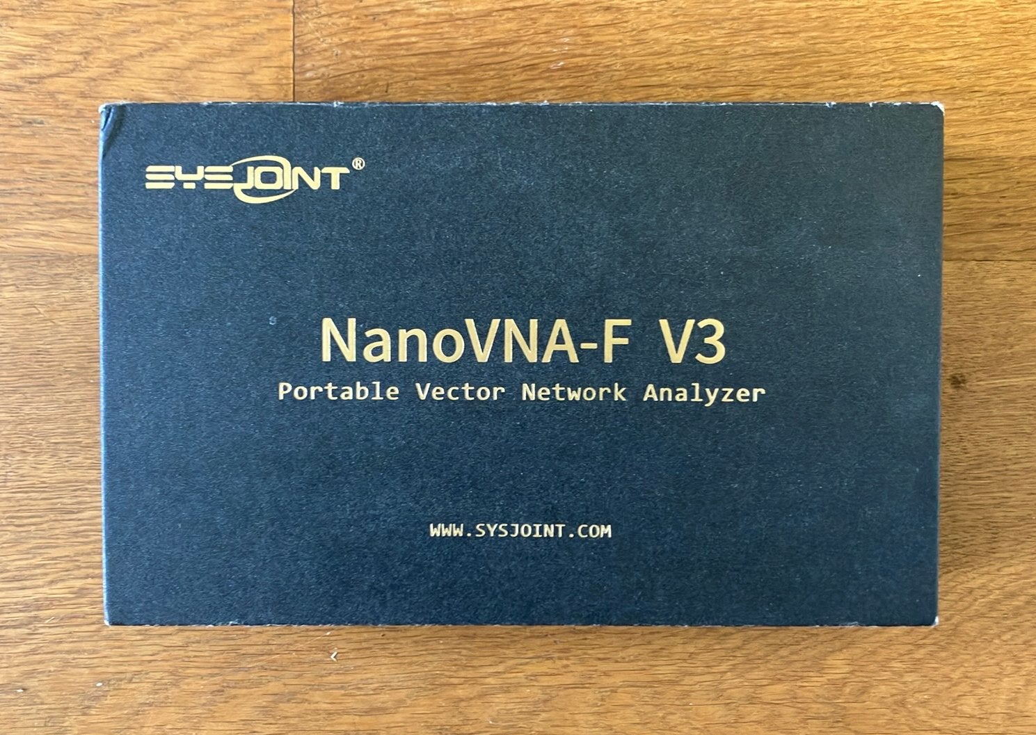 SYSJOINT NanoVNA-F V3 Draagbare Vector Netwerk Analyser, Ophalen of Verzenden, Zo goed als nieuw