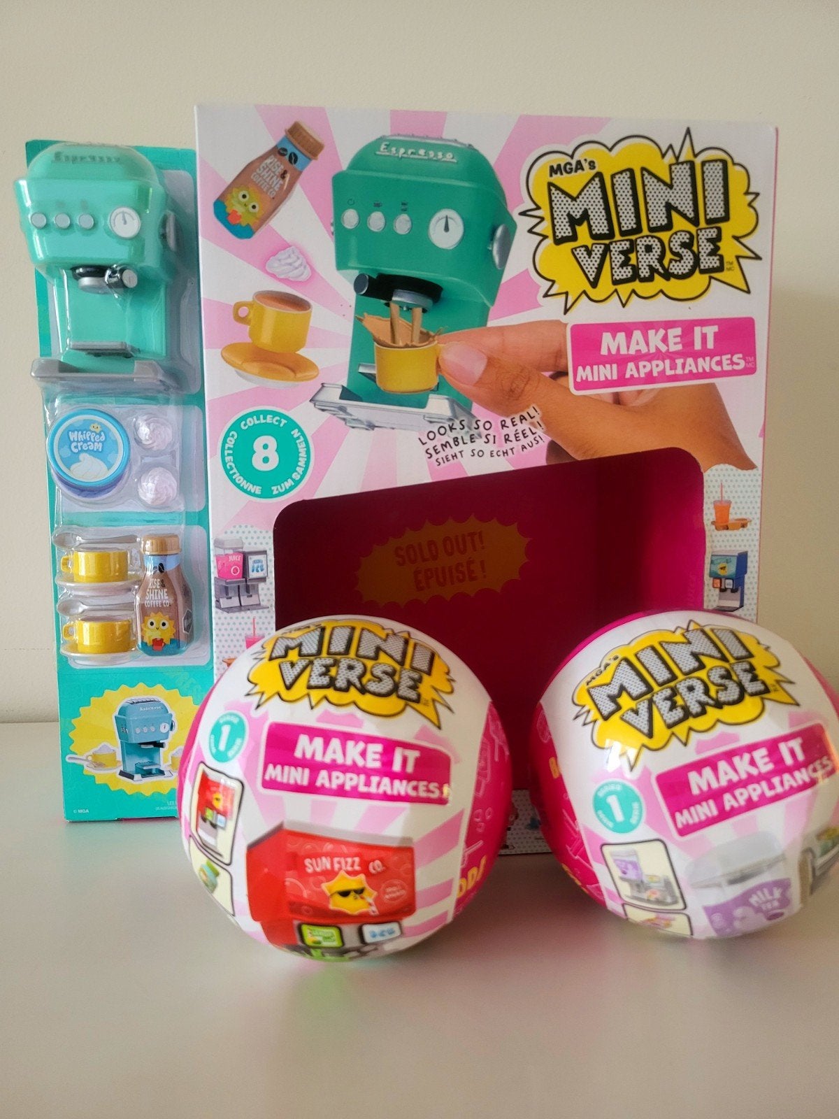 Make it Mini - Mini Appliances, 2 ballen en display doos, Ophalen of Verzenden, Jongen of Meisje