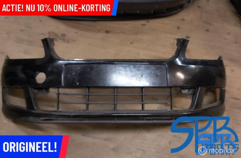 Voorbumper SKODA FABIA 5J FACELIFT GRILLE SPOILER 5J0807221D, Gebruikt, Voor, Ophalen of Verzenden, Skoda