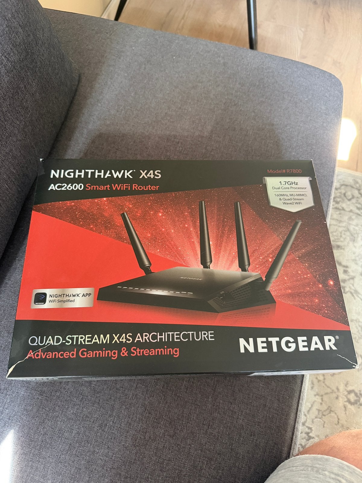 Netgear Nighthawk X4S AC2600 Smart WiFi Router, Computers en Software, Routers en Modems, Ophalen of Verzenden, Zo goed als nieuw