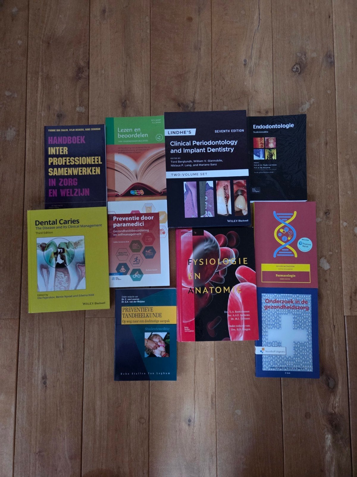 Mondzorgkunde Tandheelkunde studieboeken, Ophalen of Verzenden