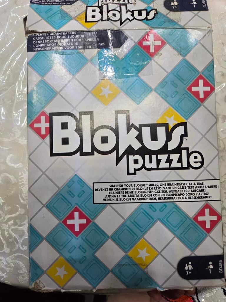 Blokus Puzzel, Hobby en Vrije tijd, Denksport en Puzzels, Gebruikt, Minder dan 500 stukjes, Ophalen