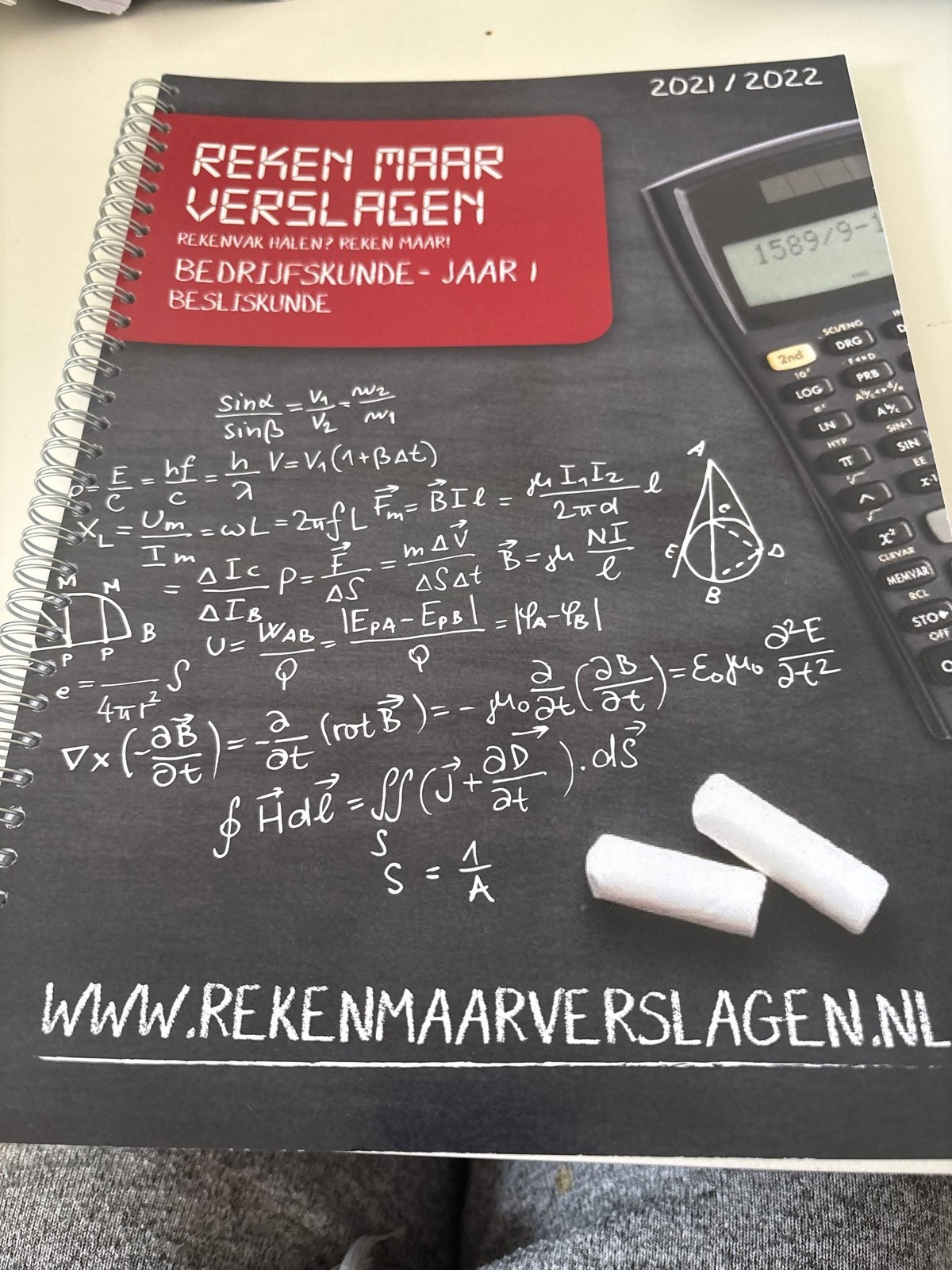 Reken Maar Verslagen Bedrijfskunde Jaar 1 Besliskunde, Ophalen of Verzenden, Gamma, Zo goed als nieuw, HBO