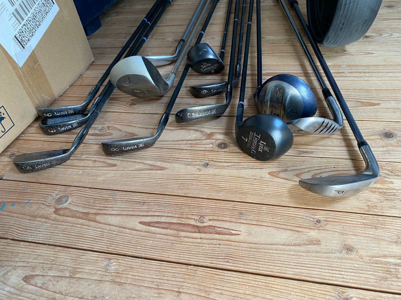 Foto 19 van Complete Golfset met Golftas, Trolley en Schoenen