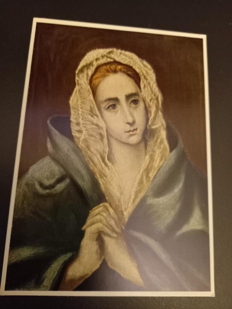 Kunstkaart El  Greco. Ongelopen, Verzenden, 1940 tot 1960, Ongelopen, Sterren en Beroemdheden