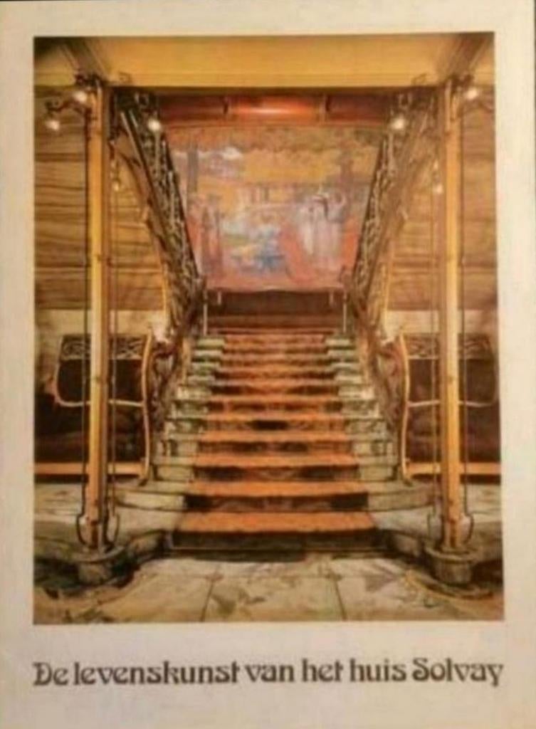 HET HUIS SOLVAY. Horta Art Nouveau XXL formaat, Verzenden, Zo goed als nieuw