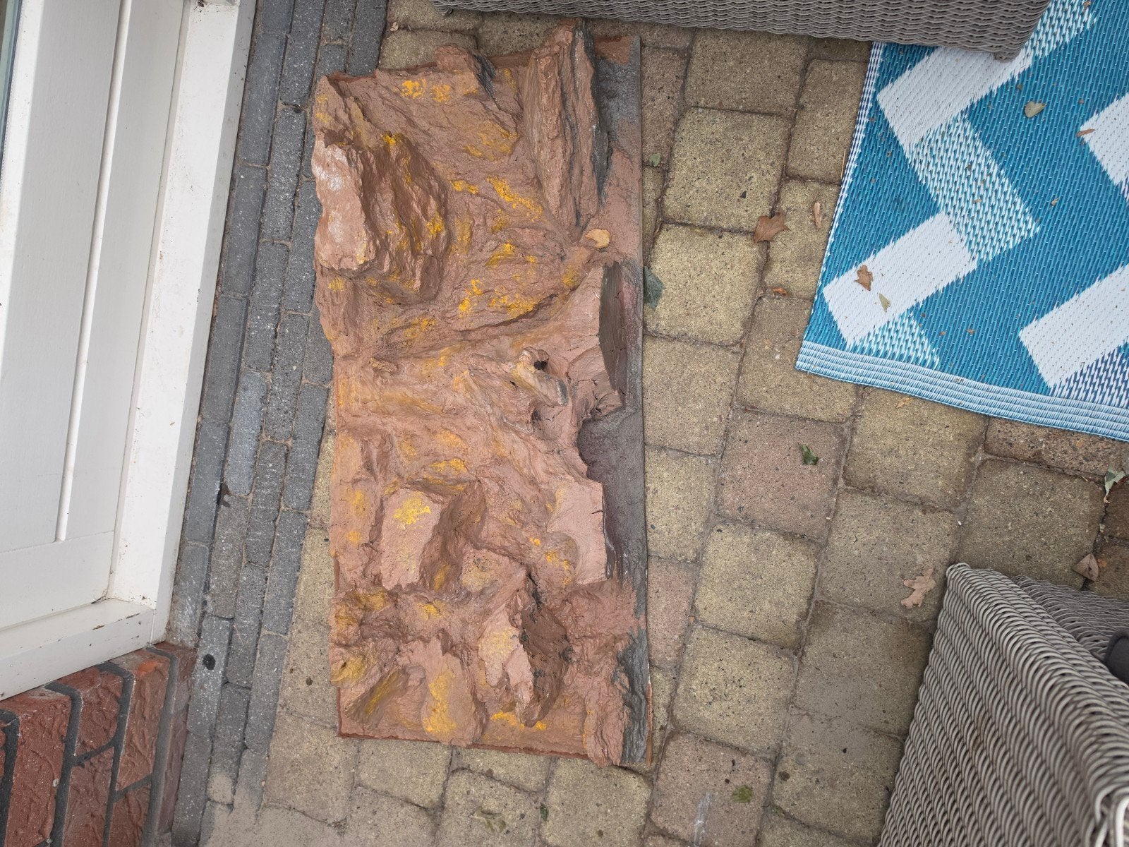 terarium  achterwand, Ophalen, Zo goed als nieuw, Terrarium of Paludarium