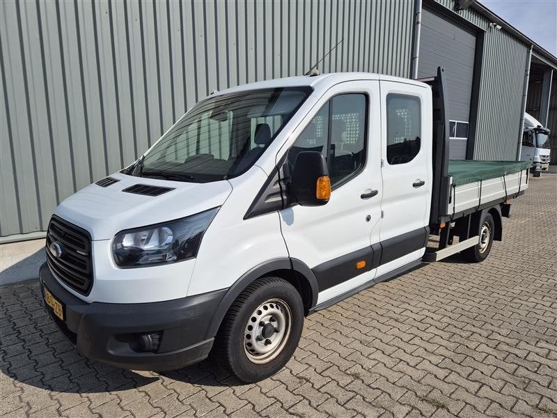 Ford Transit CDC 350 L4h1 Tdci 105pk RWD PickUp, Auto's, Bestelauto's, Achterwielaandrijving, 1995 cc, 4 cilinders, Wit