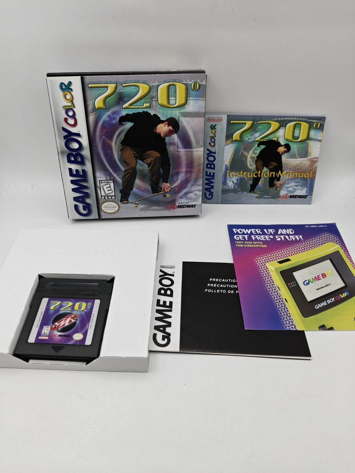 720 Gameboy Color - Skate or Die! CIB, Spelcomputers en Games, 1 speler, Ophalen of Verzenden, Zo goed als nieuw, Onbekend