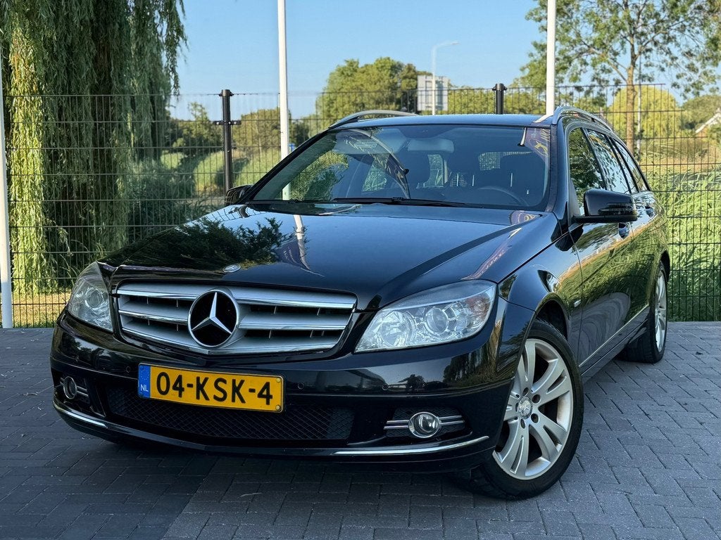 Mercedes-Benz C-klasse Estate 200 CDI BlueEFFICIENCY Busines, Auto's, Mercedes-Benz, Euro 5, Zwart, 4 cilinders, 1535 kg