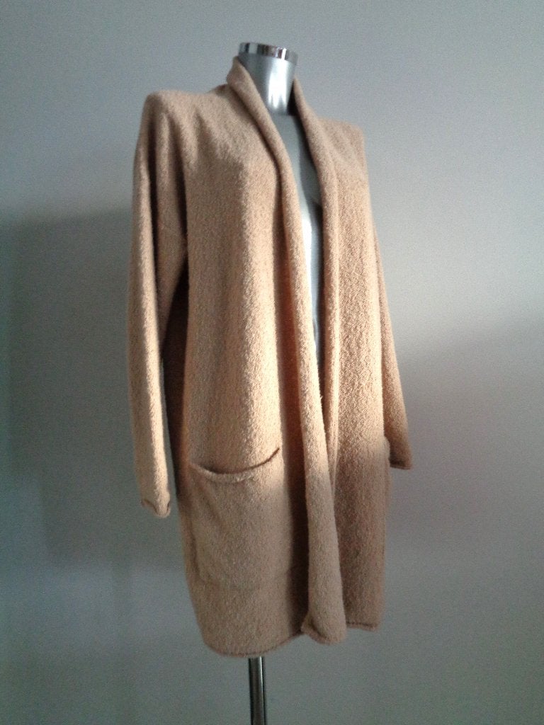 Alpha Studio lang vest, camel, wol, maat large - 44 Nieuw, Bruin, Maat 42/44 (L), Nieuw, Ophalen of Verzenden