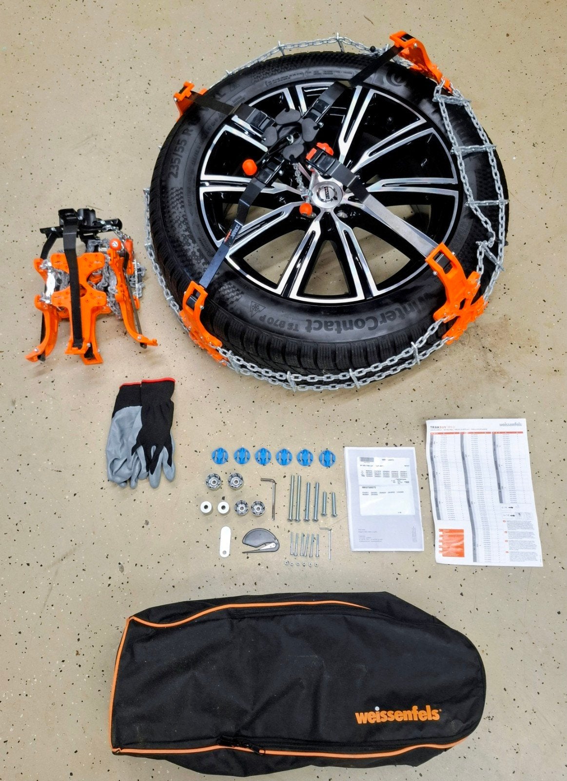 Weissenfels M93 Trak SUV sneeuwkettingen - TS68 Rud Centrax, Ophalen of Verzenden, Nieuw