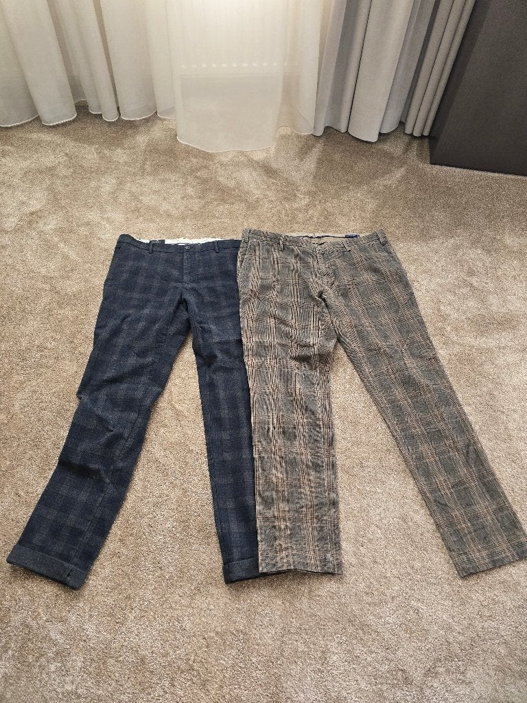 2 broeken van Masons, Maat 52/54 (L), Blauw, Mason's, Ophalen of Verzenden